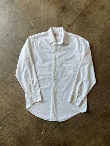 1960s Towncraft Penneys White Dress Shirt