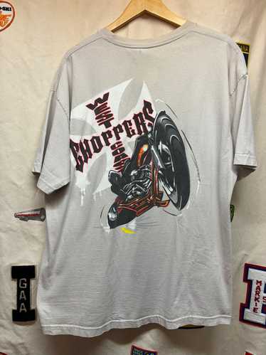 Vintage West 2024 Coast Choppers Jesse Who T-Shirt X-Large Biker Y2K 90s