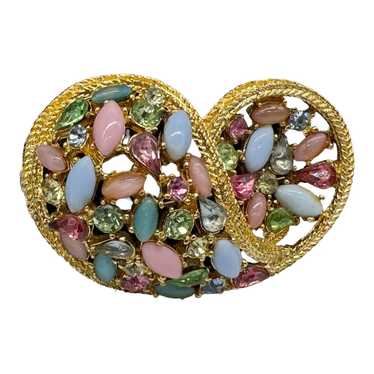 Vintage Art Paisley-shaped Brooch