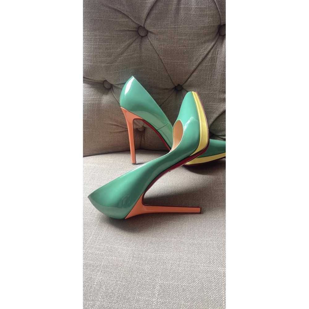 Christian Louboutin Corneille leather heels - image 2