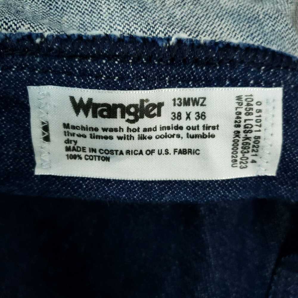 Wrangler Vintage Wrangler Jeans Mens 36x36 Blue D… - image 7