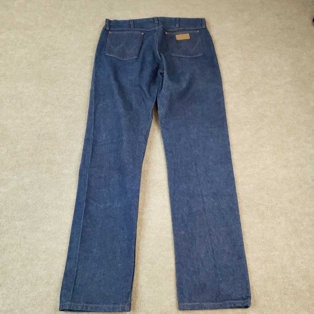 Wrangler Vintage Wrangler Jeans Mens 36x36 Blue D… - image 8