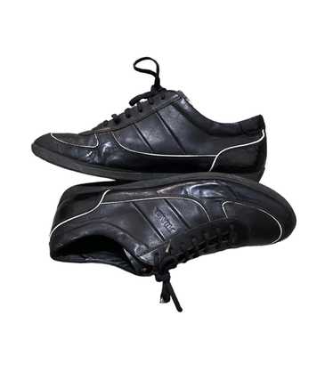 Luxury × Prada Vtg Prada Black Sneakers Lace Up L… - image 1