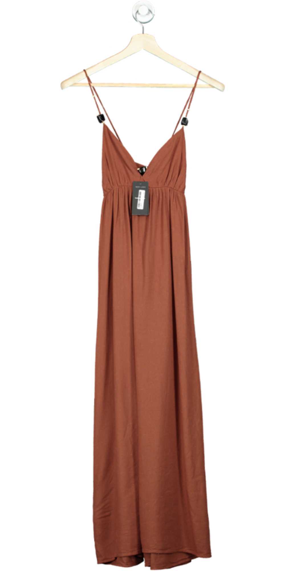 New Look Rust Strappy Maxi Dress UK 8 - image 1