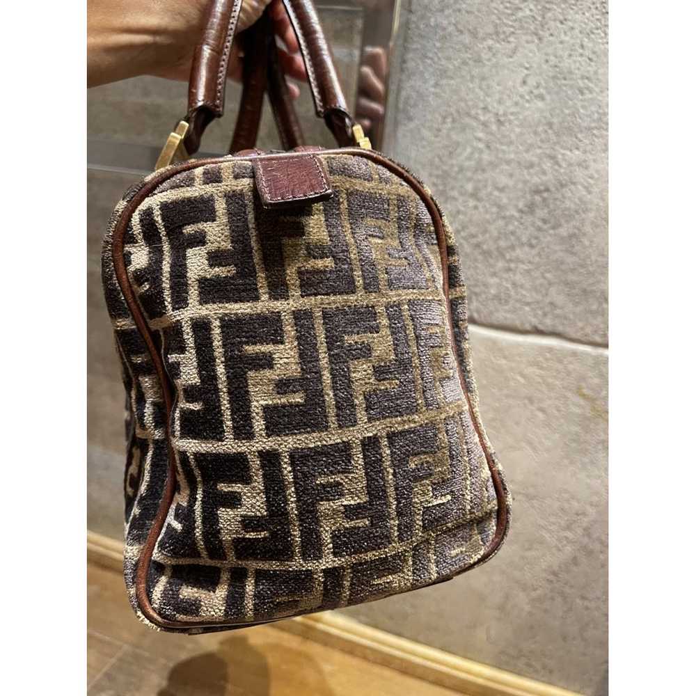 Fendi Mamma Baguette velvet handbag - image 3