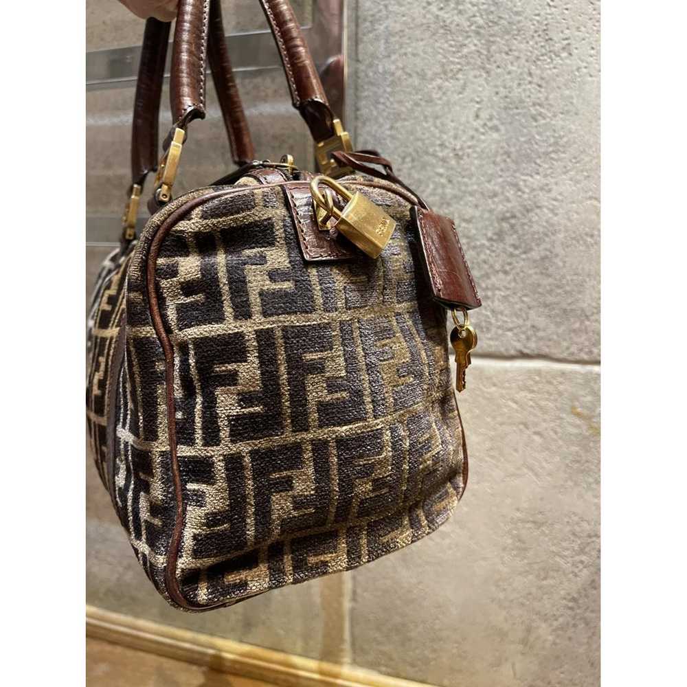 Fendi Mamma Baguette velvet handbag - image 4