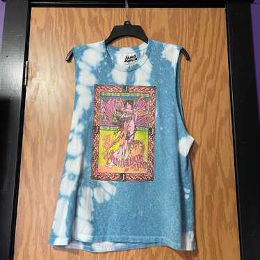 Janis Joplin tie dye festival tank