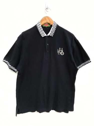 Kenzo Kenzo Golf Embroidered Logo Polo Shirts Bla… - image 1