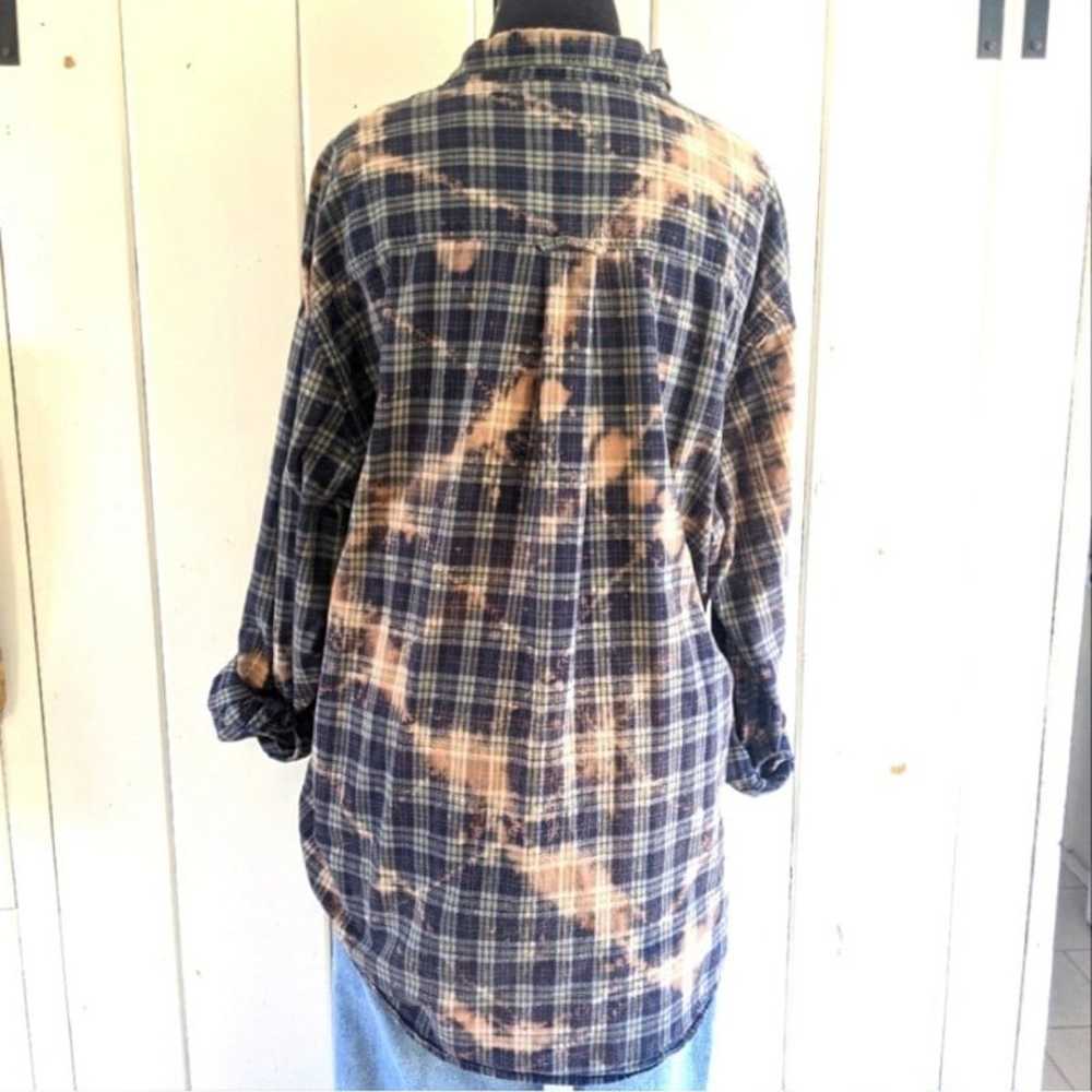 Oversized Distressed Boyfriend Plaid XL - image 3