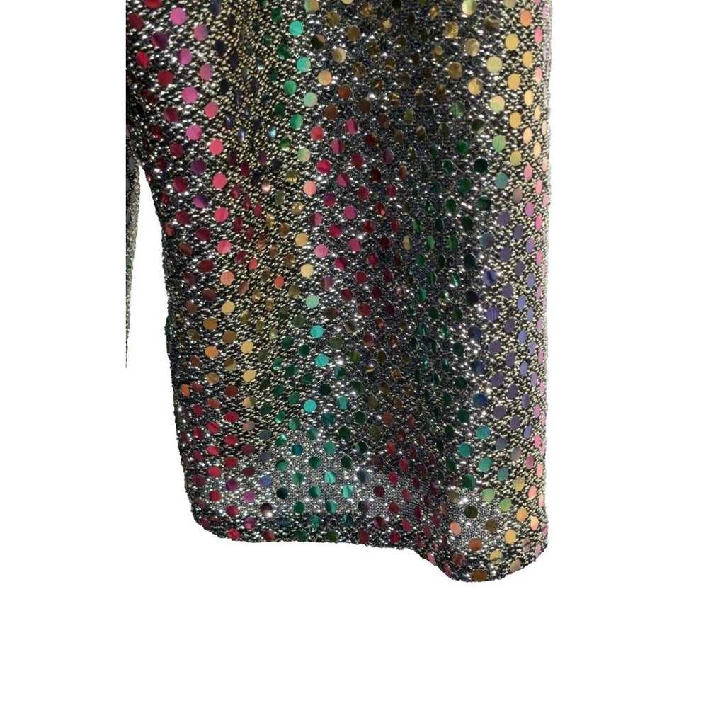 Another Thyme Top Plus XXL  Sequins Mesh  Sheer W… - image 10