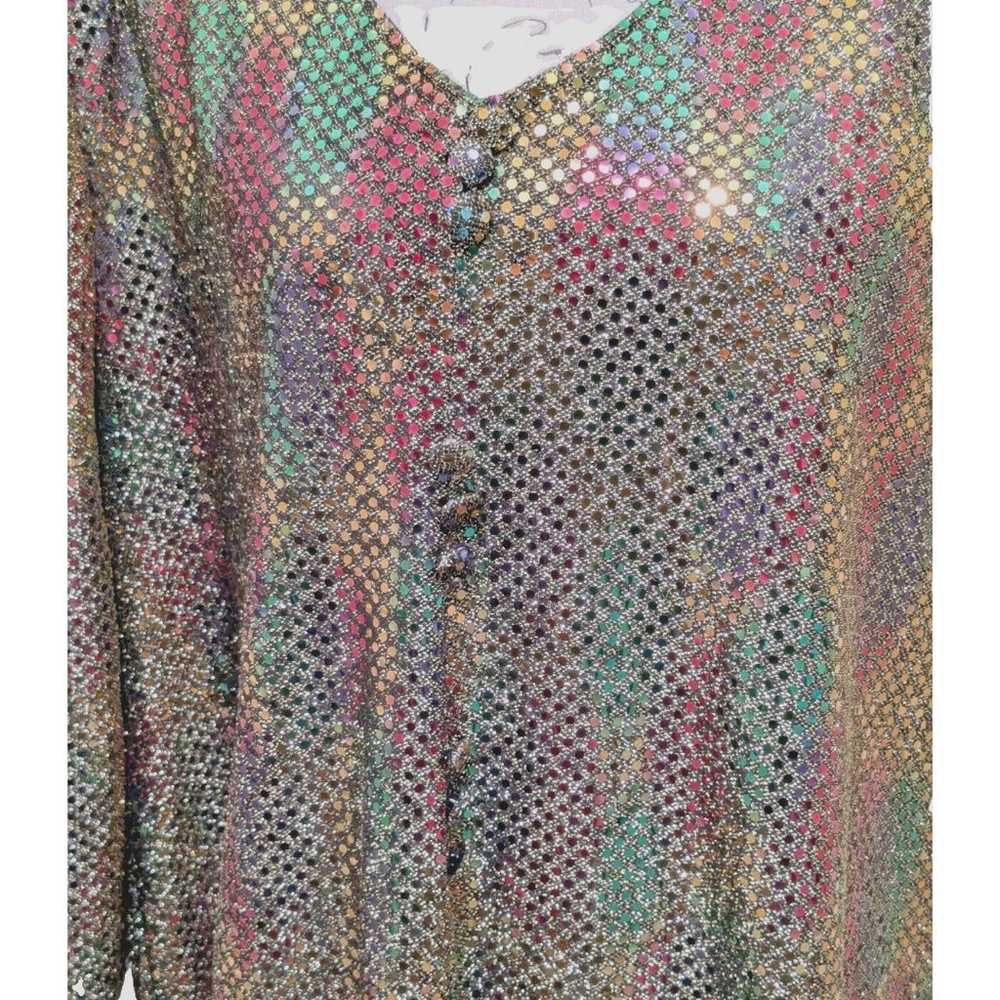 Another Thyme Top Plus XXL  Sequins Mesh  Sheer W… - image 6