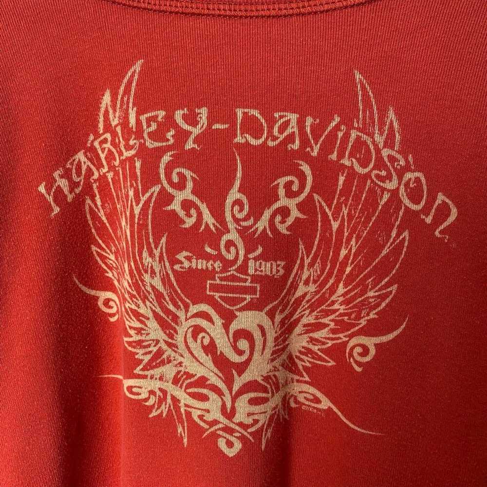 00s Harley-Davidson long-sleeve T-shirt vintage l… - image 5