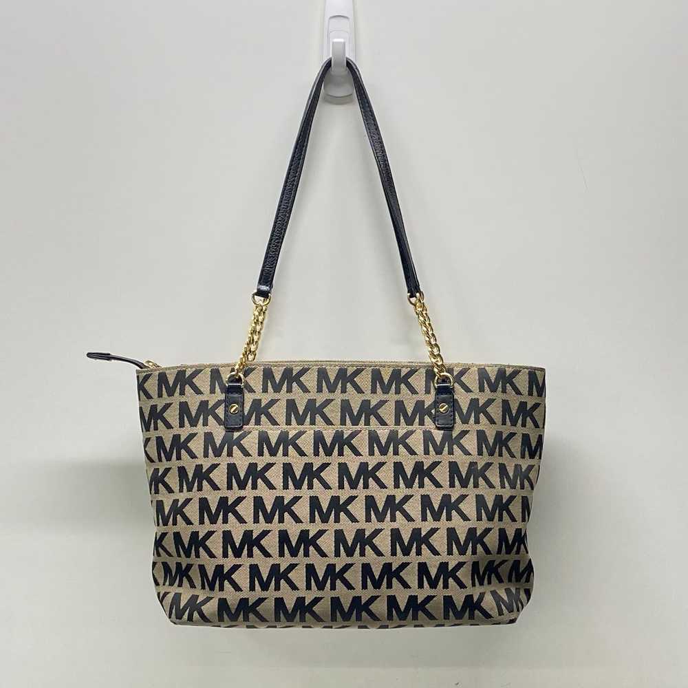 Michael Kors Khaki Signature Canvas Tote Bag - image 2