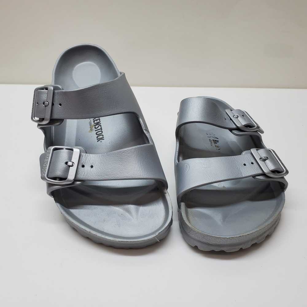 Birkenstock Arizona EVA Silver Sz L10/M8 - image 1