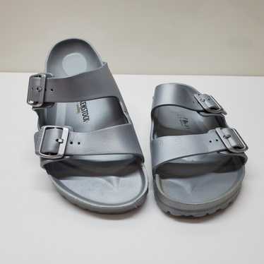 Birkenstock Arizona EVA Silver Sz L10/M8 - image 1