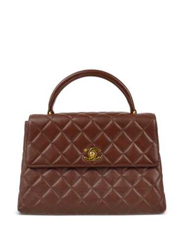 CHANEL Pre-Owned 1997 Kelly top-handle bag - Brown - image 1