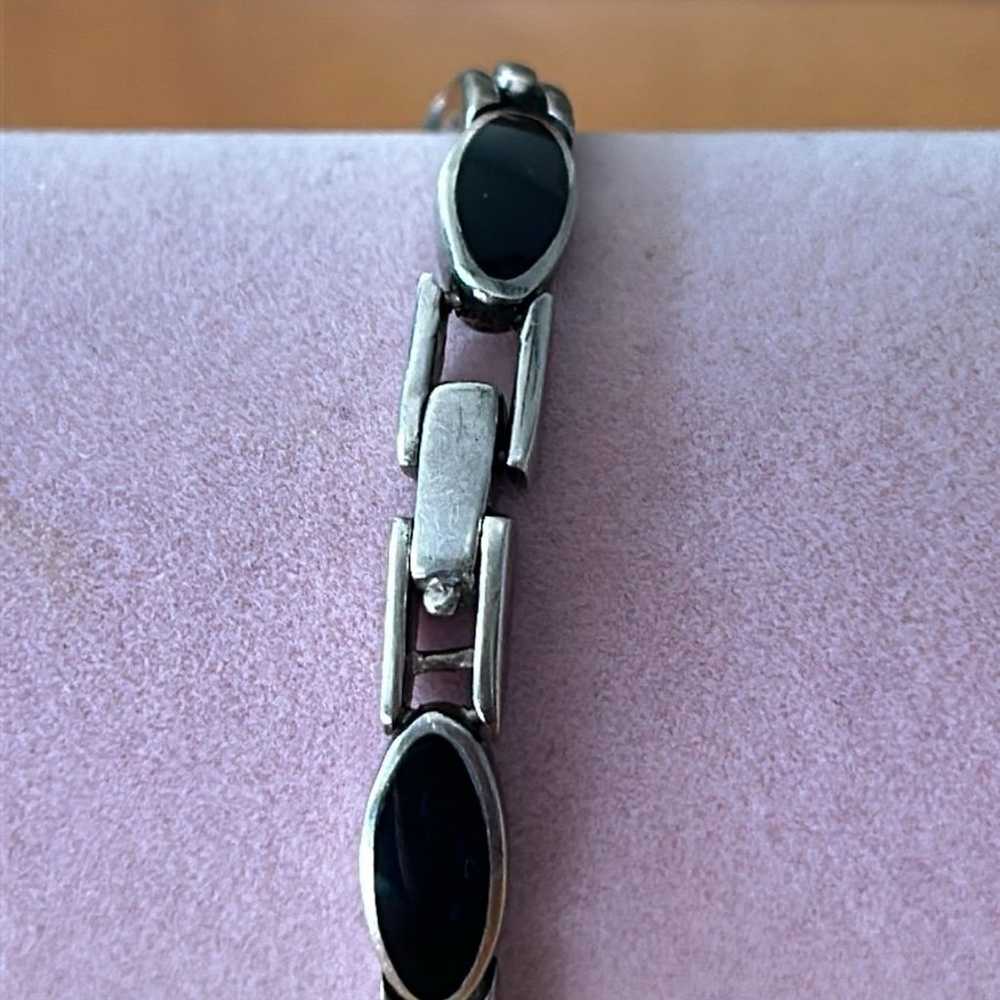 Vintage Style Sterling silver bracelet - image 1