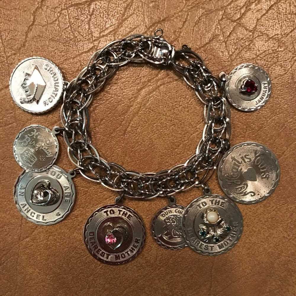 Beautiful Sterling Silver Charm bracelet - image 1