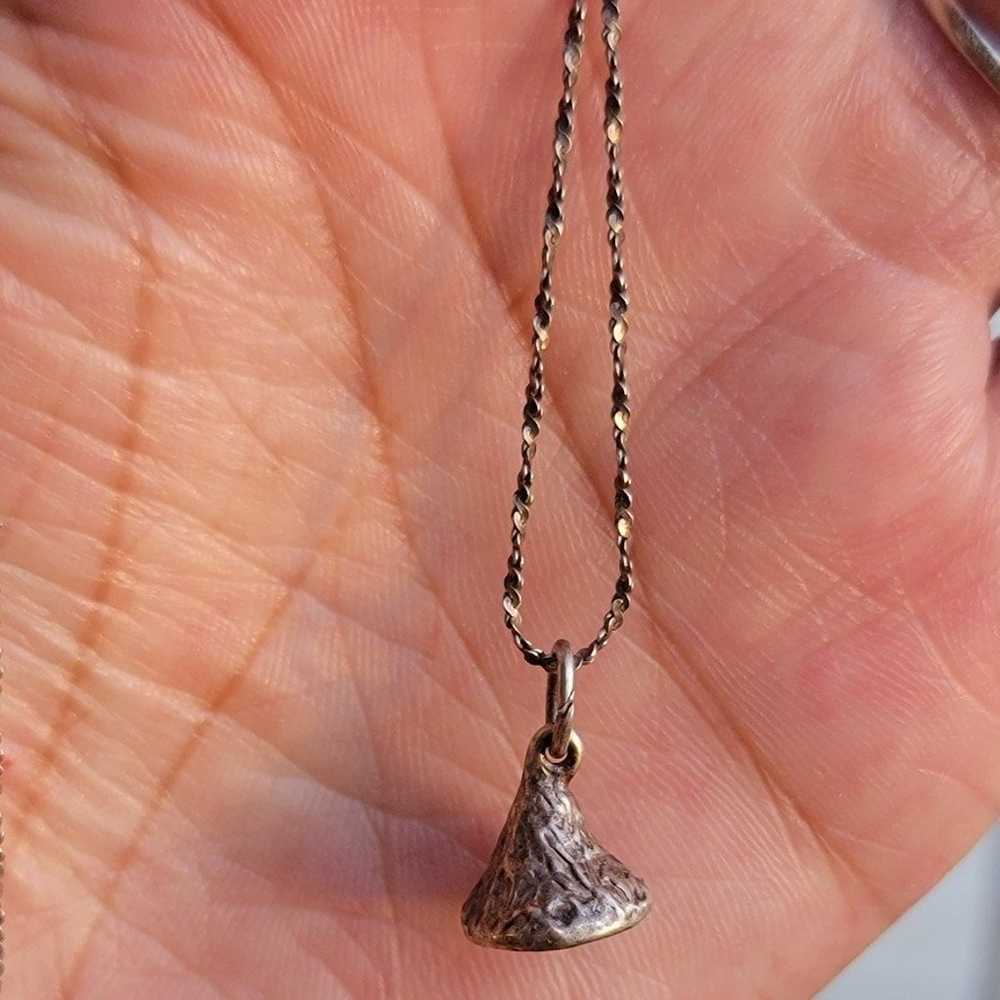 Adorable solid 925 sterling silver Hershey kiss c… - image 12