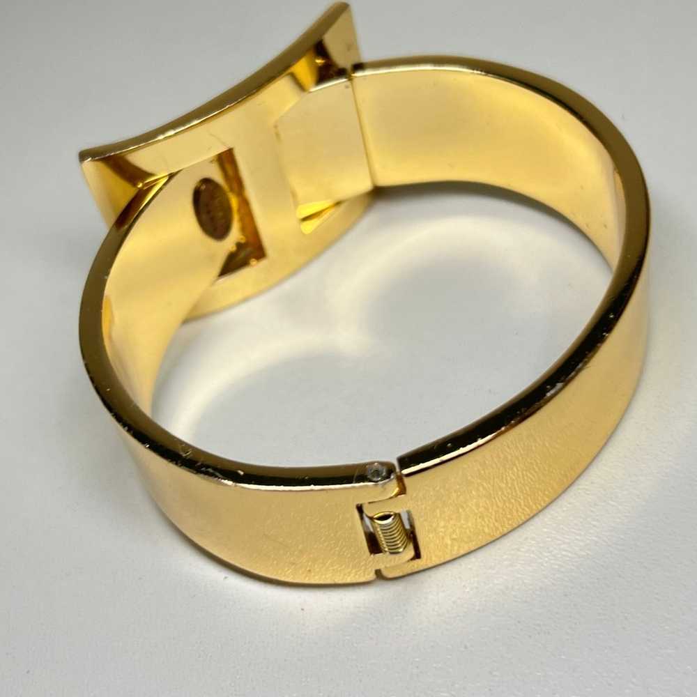 Vintage Lanvin Paris Gold Tone  Bracelet - image 3