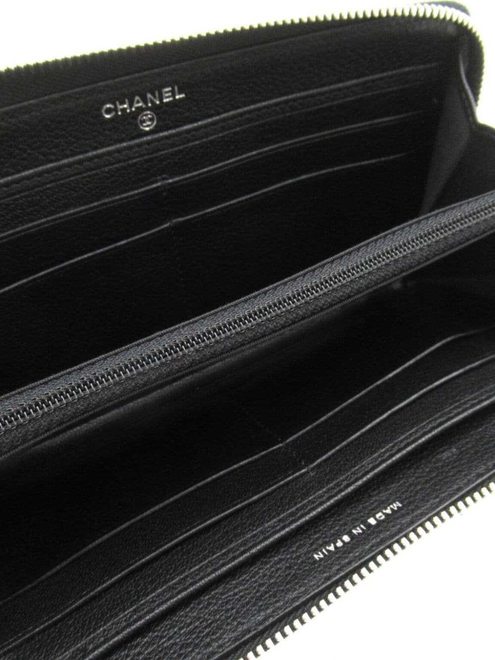 CHANEL Pre-Owned 2019 CC wallet - Black - image 5