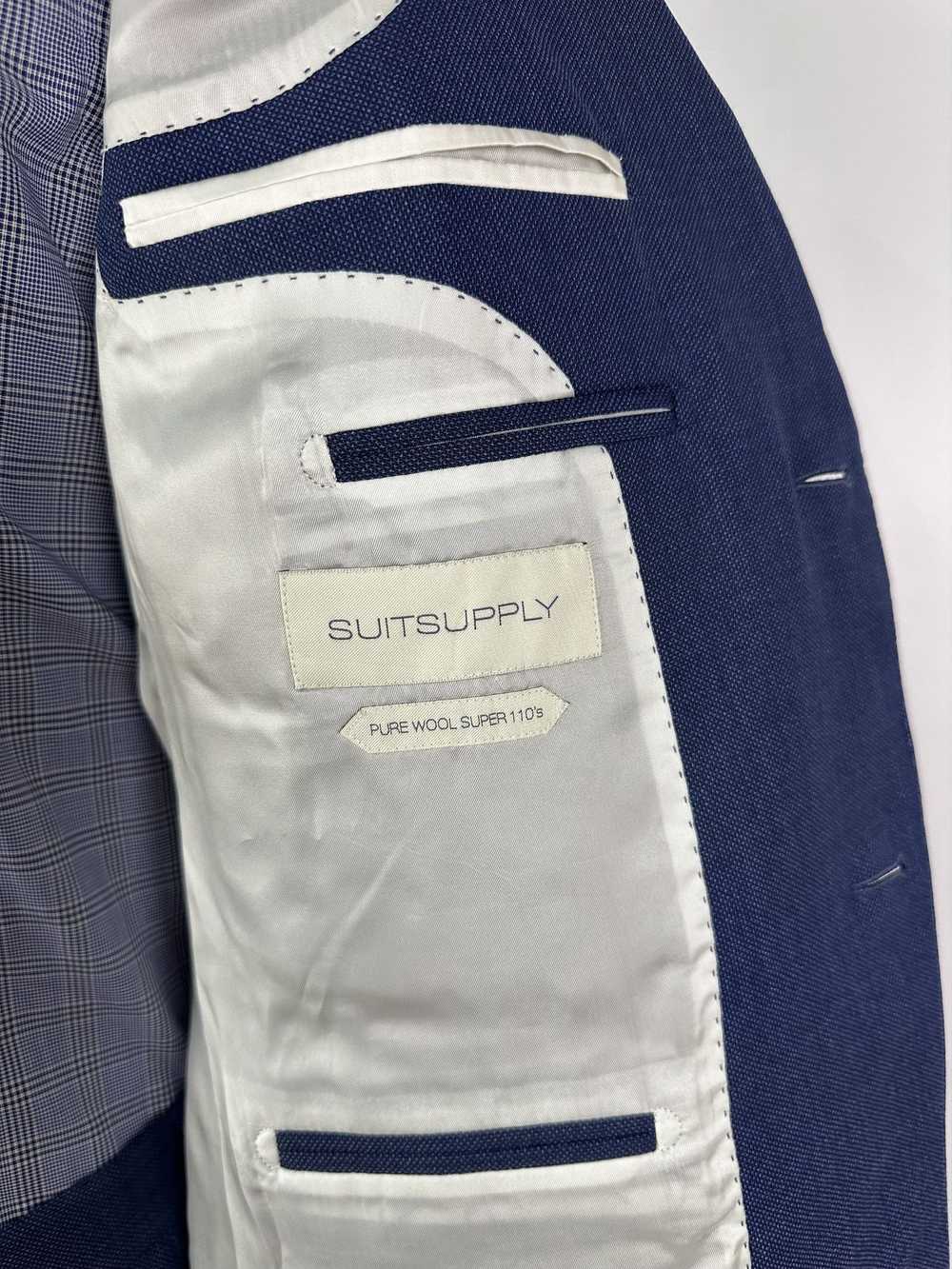 Luxury × Suitsupply Suitsupply Blue Reda Super 11… - image 10