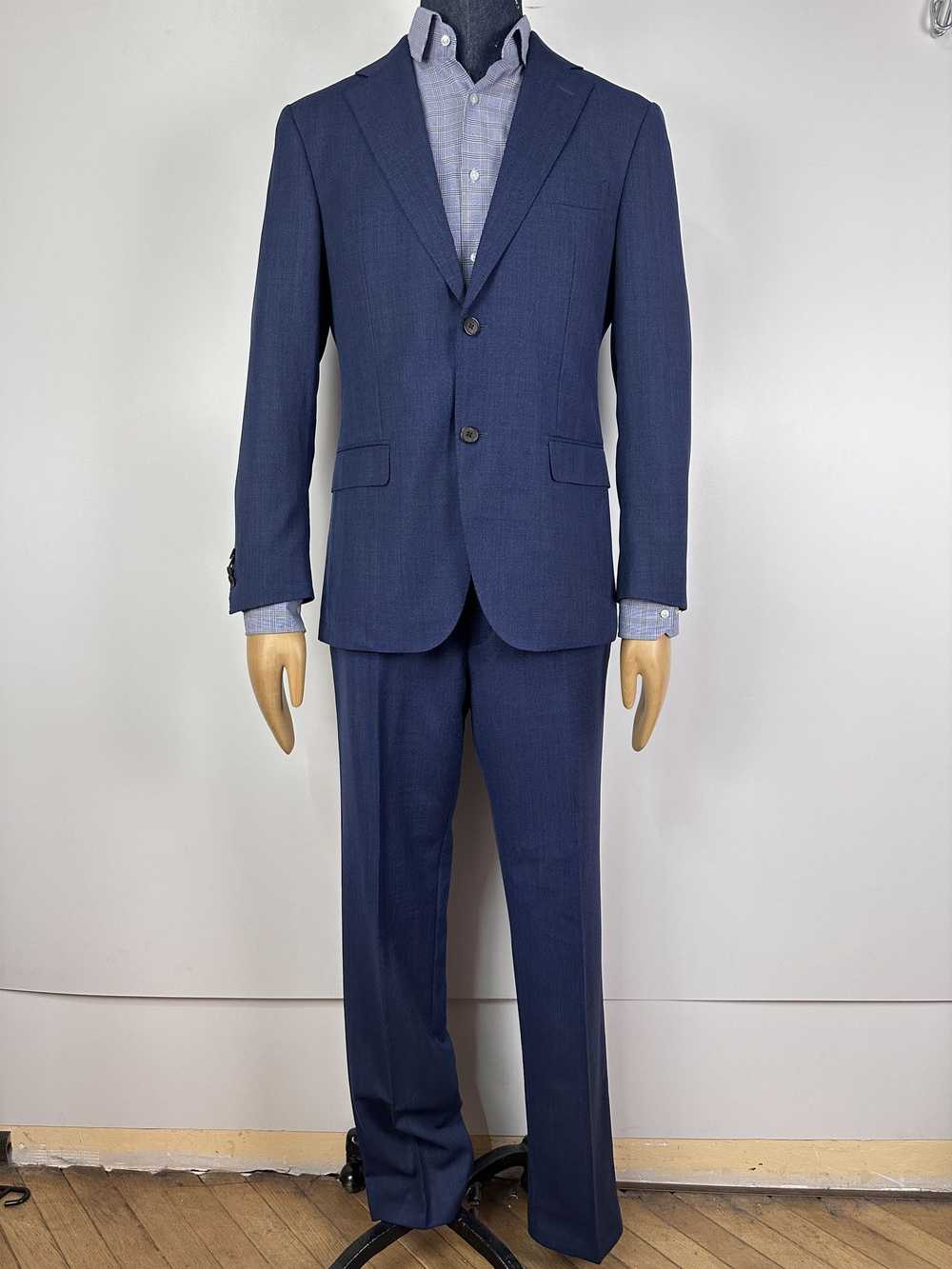 Luxury × Suitsupply Suitsupply Blue Reda Super 11… - image 2