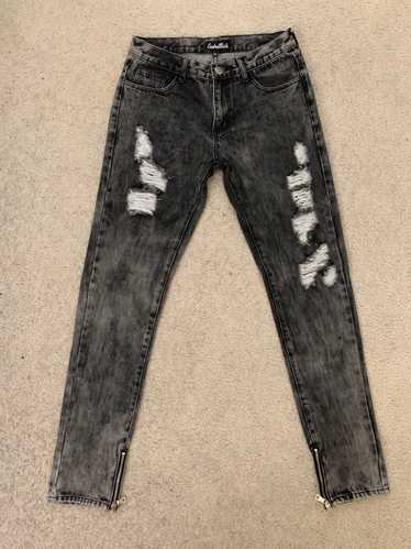 Embellish Speed Ripped Denim