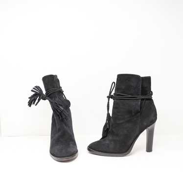 Joie Joie Chap Tassel Ankle Tie High Heel Genuine