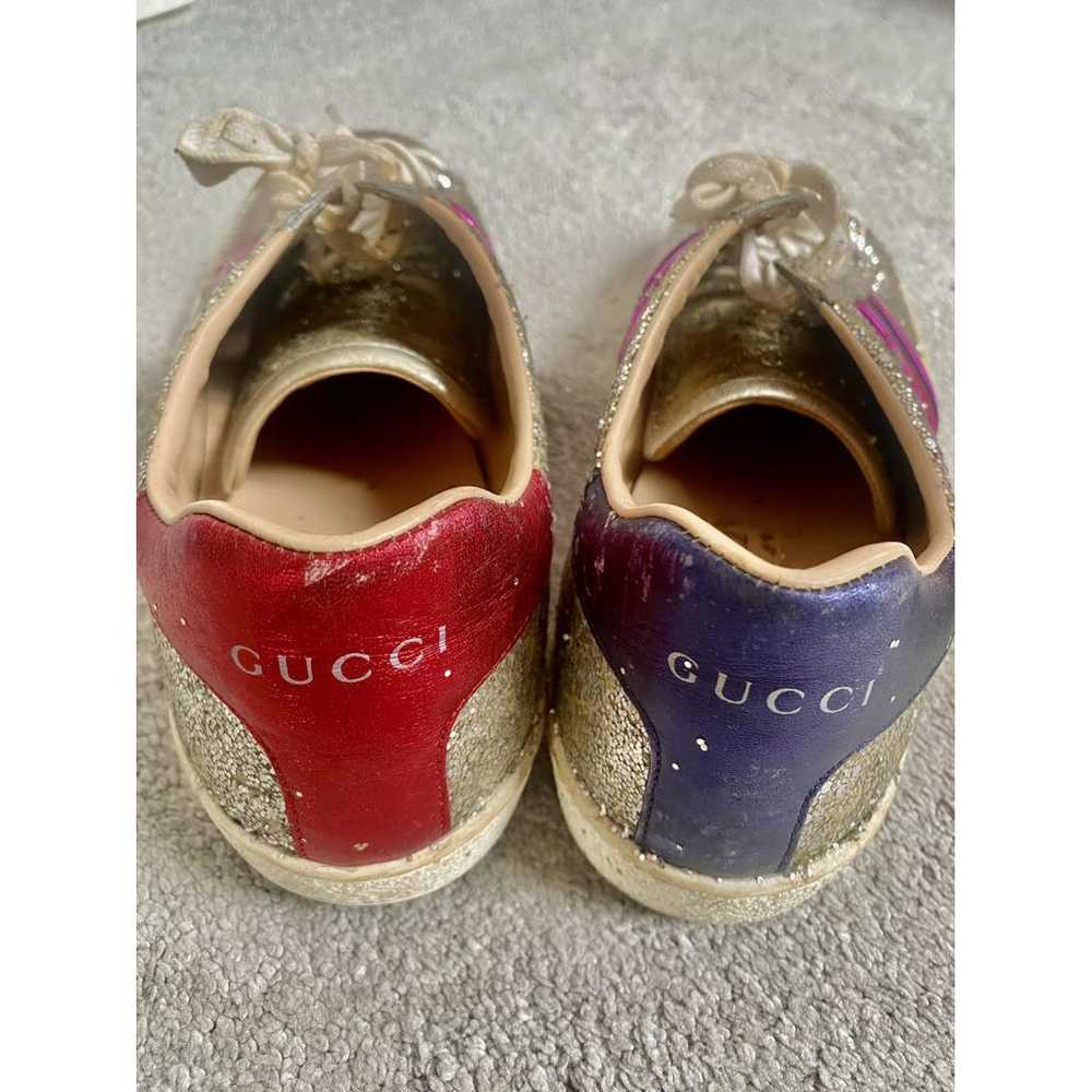 Gucci Ace cloth trainers - image 2