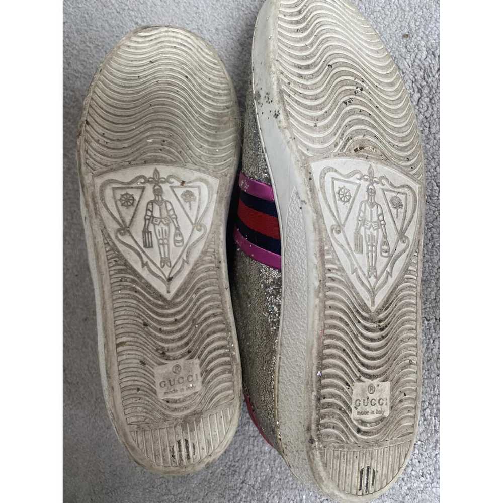 Gucci Ace cloth trainers - image 8