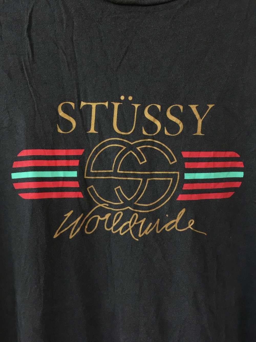 Streetwear × Stussy Stussy Gucci Worldwide Big Lo… - image 4