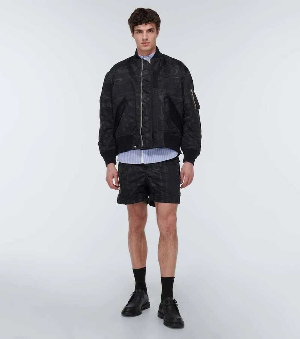 Sacai o1mris0824 Print Blouson in Black - image 6