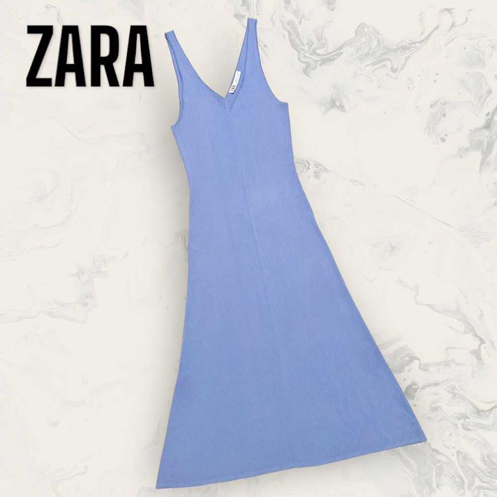 【Unused】ZARA Ribbed Long Dress One-piece - image 2