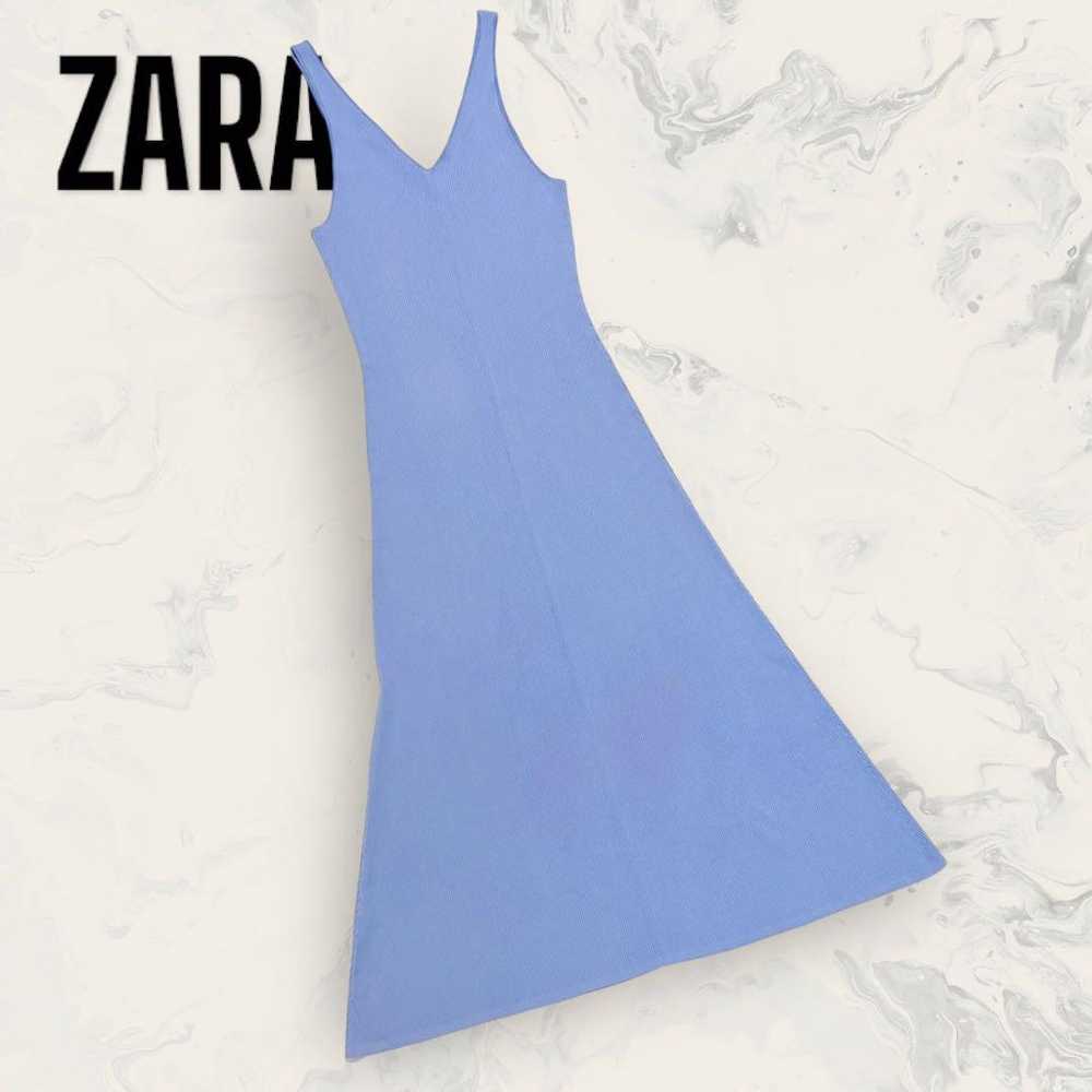 【Unused】ZARA Ribbed Long Dress One-piece - image 5