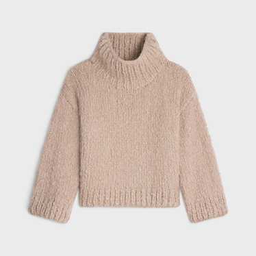 Celine o1bcso1str0824 High Neck Sweater In Cashmer