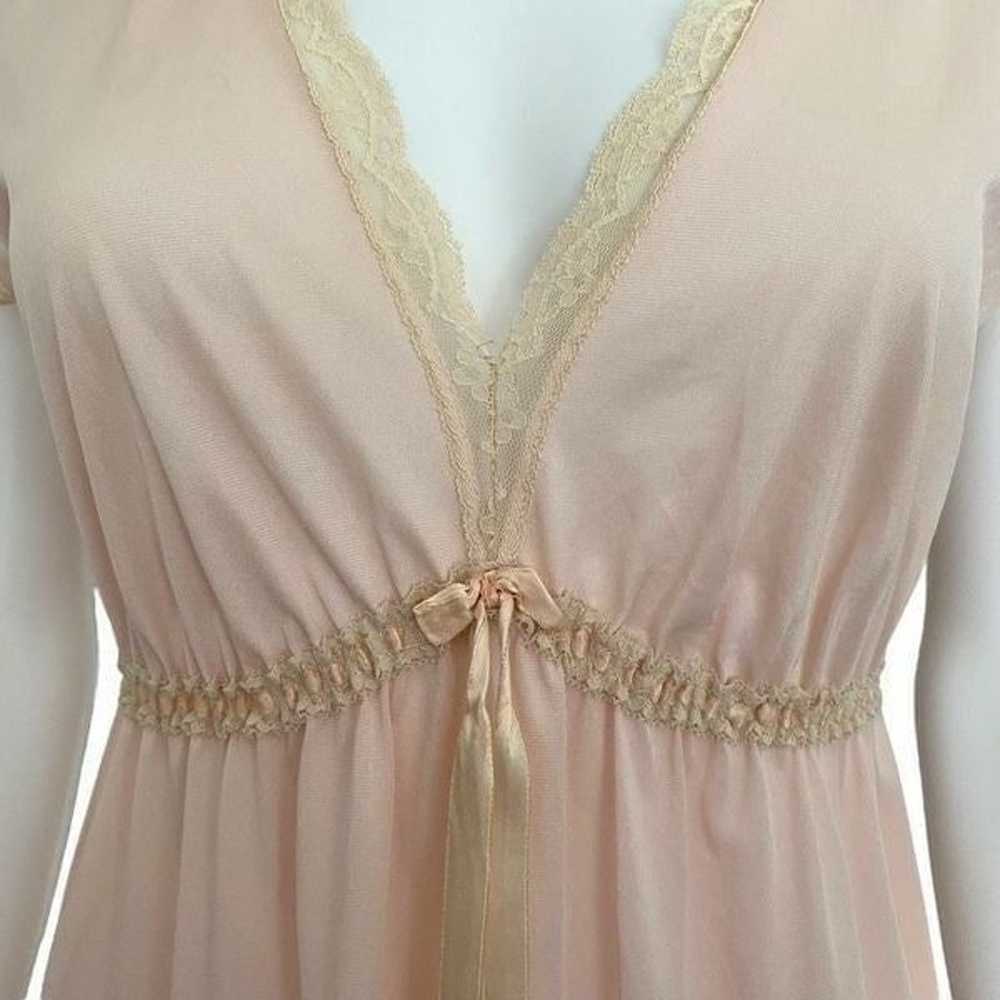 true vintage coquette lace slip dress - image 3