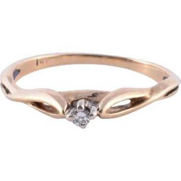 VS2 Diamond Promise Ring - image 1