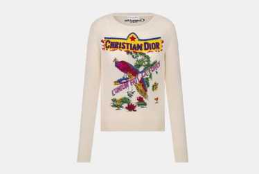 Dior o1w1db10824 Cashmere Sweater in White