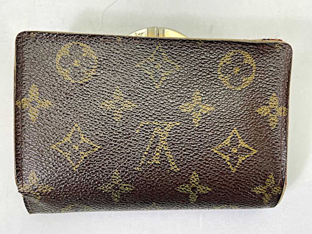 Auth Louis Vuitton purse wallet Used leather japa… - image 3