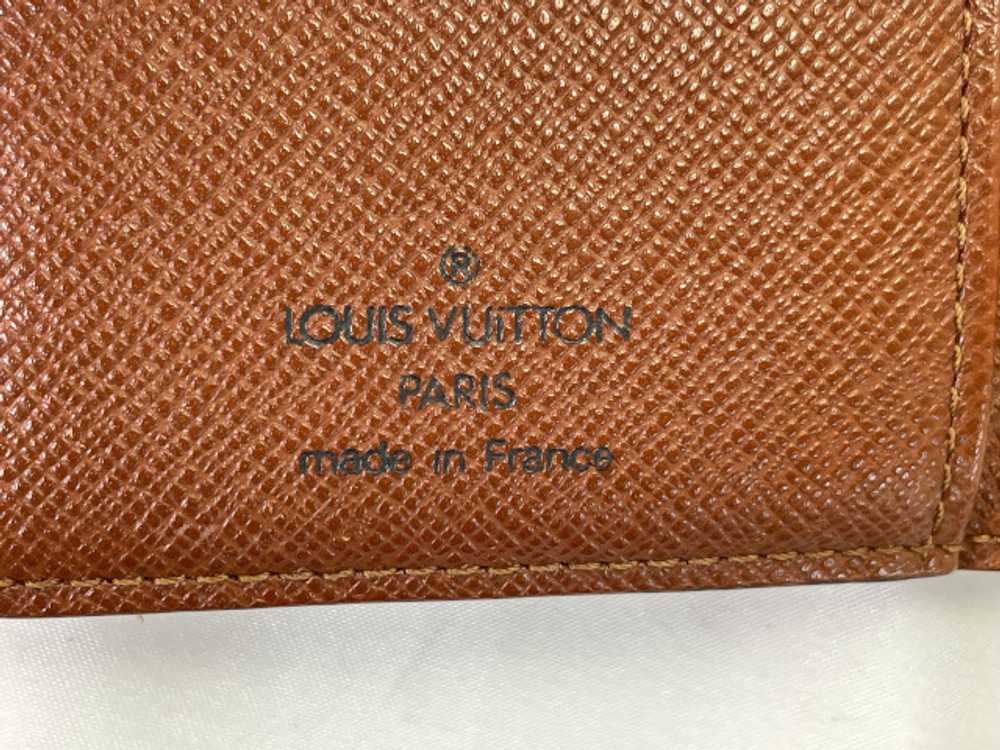 Auth Louis Vuitton purse wallet Used leather japa… - image 5