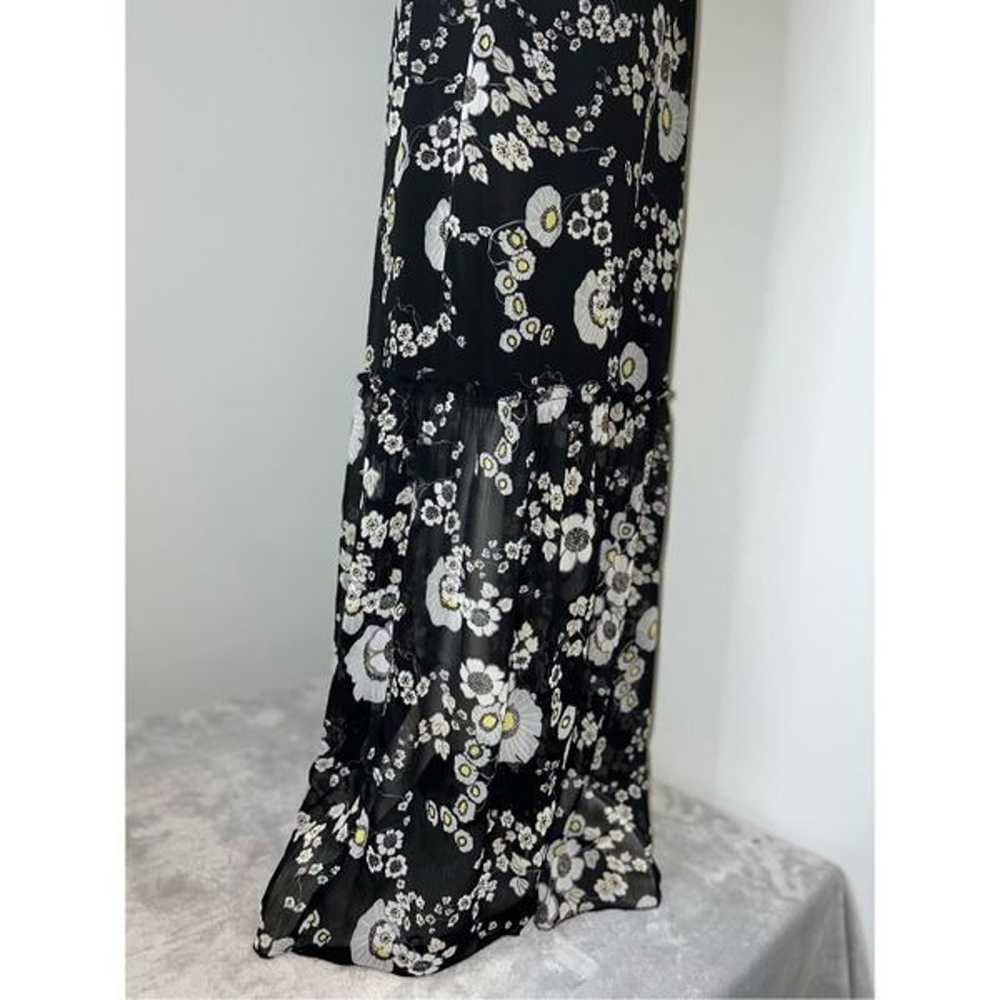 Vintage y2k Vertigo Paris Daisy Floral Maxi Tube … - image 6