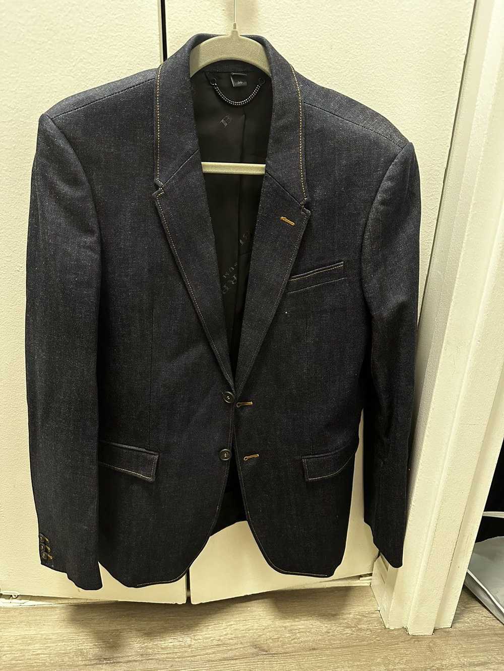 Burberry Prorsum BURBERRY PRORSUM Denim Blazer Ja… - image 1