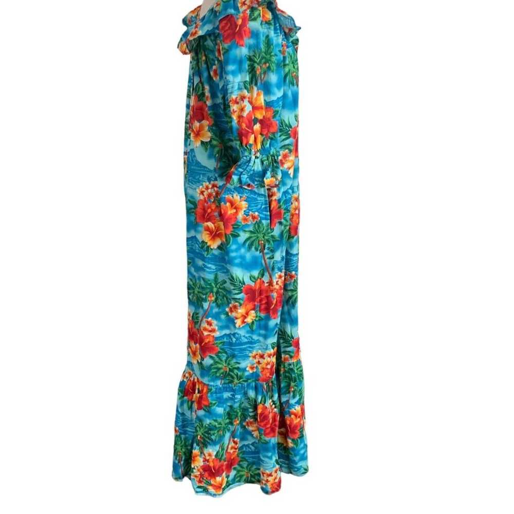 Hilo Hattie Hawaiian Vintage Maxi Dress - image 4