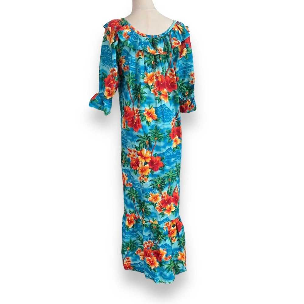 Hilo Hattie Hawaiian Vintage Maxi Dress - image 5