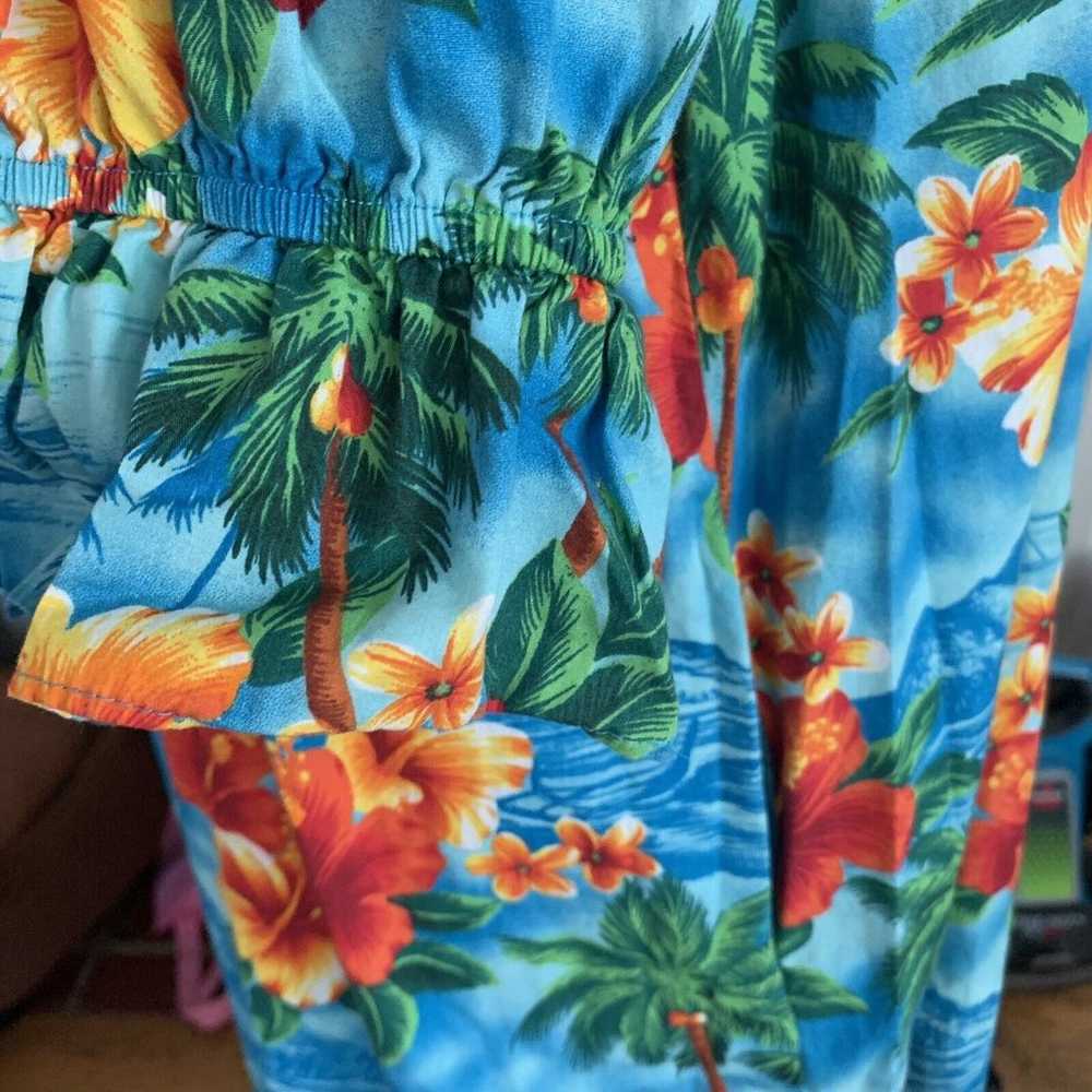 Hilo Hattie Hawaiian Vintage Maxi Dress - image 7