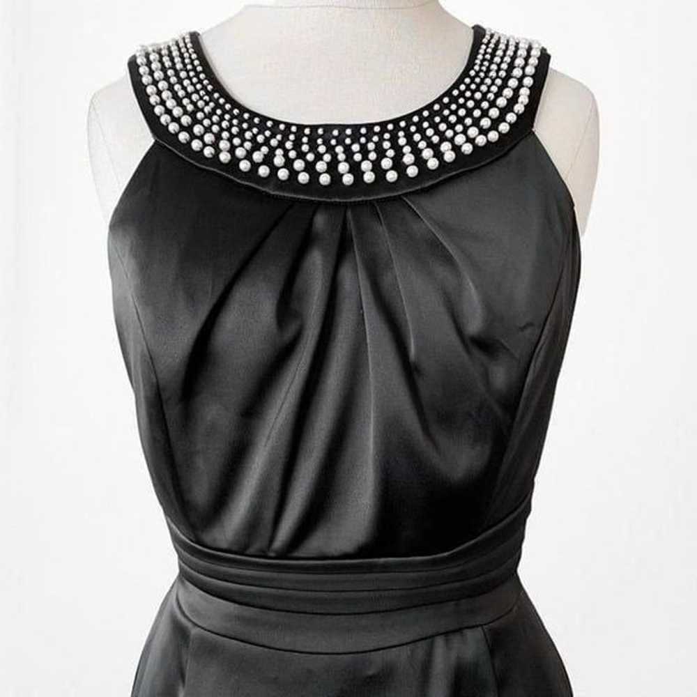 White House Black Market Satin Halter Knee Length… - image 6