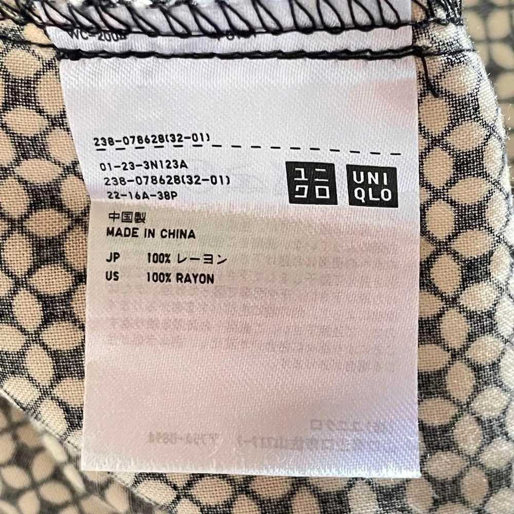 UNIQLO Rayon Cami One-piece Dress Patterned M - image 11