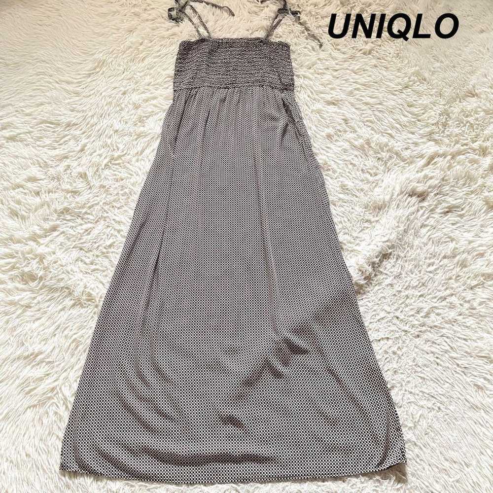 UNIQLO Rayon Cami One-piece Dress Patterned M - image 1