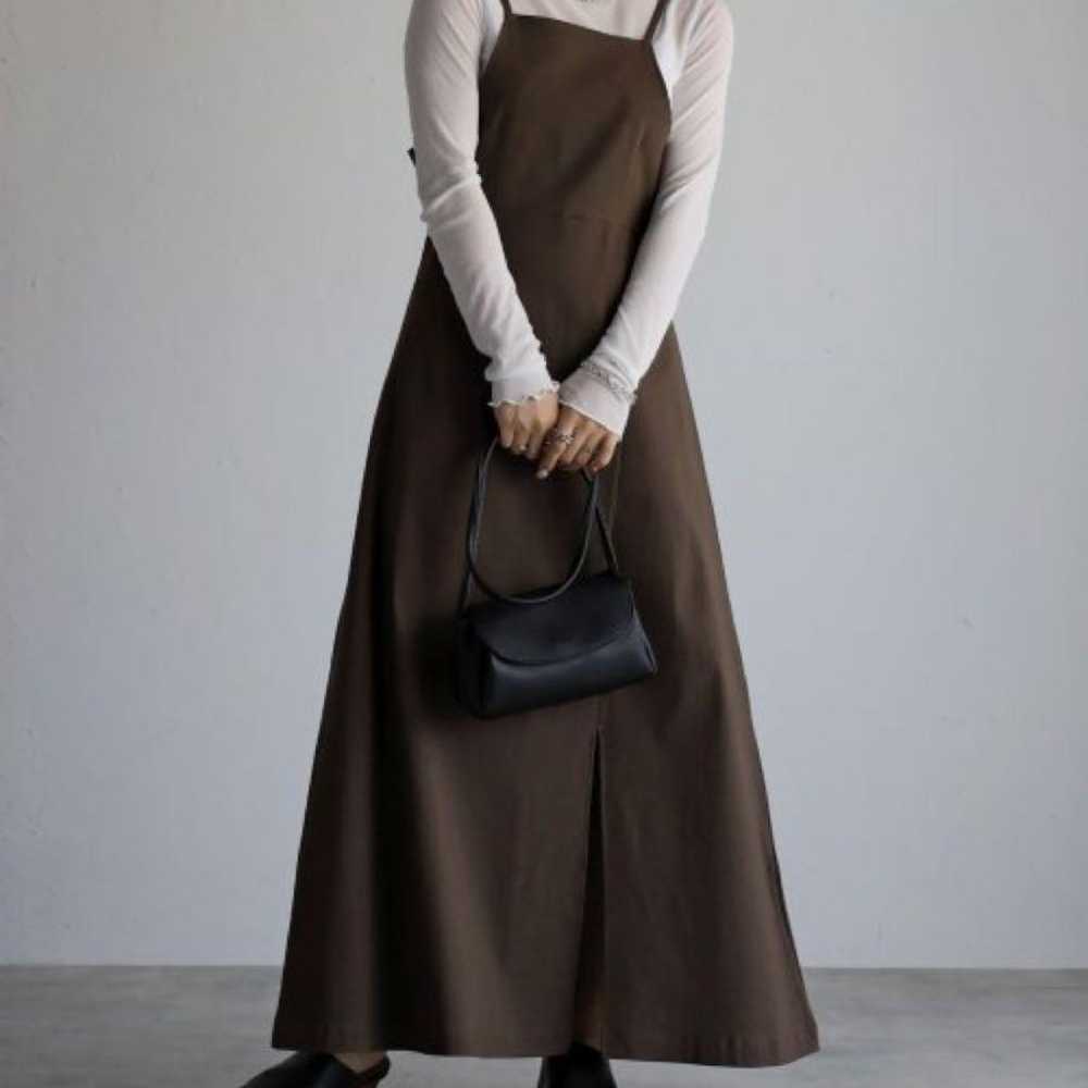 Sakishima Tokyo Slit Cami One-Piece Brown M - image 1